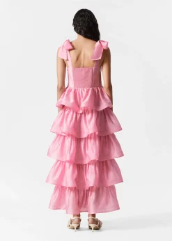 & Other Stories Maxikleid mit Volants