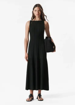 & Other Stories Midikleid aus Rippstrick
