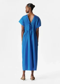 & Other Stories Midikleid mit Falten