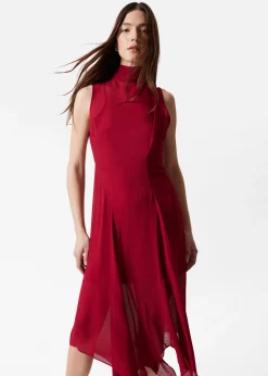 & Other Stories Midikleid mit Schal