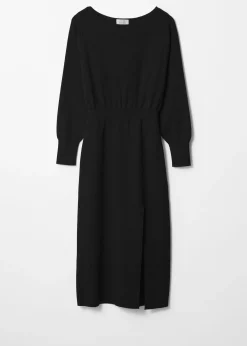 & Other Stories Midikleid mit Schlitz