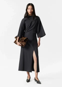 & Other Stories Midi-Sweatshirtkleid