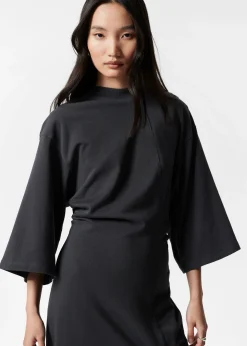 & Other Stories Midi-Sweatshirtkleid