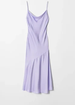 & Other Stories Midi-Trägerkleid aus Satin