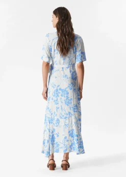 & Other Stories Midi-Wickelkleid