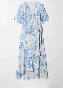 & Other Stories Midi-Wickelkleid