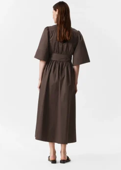 & Other Stories Midi-Wickelkleid