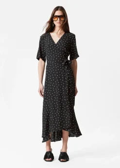 & Other Stories Midi-Wickelkleid