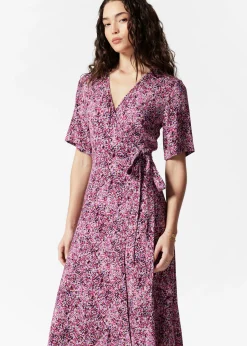 & Other Stories Midi-Wickelkleid
