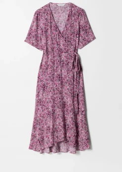 & Other Stories Midi-Wickelkleid