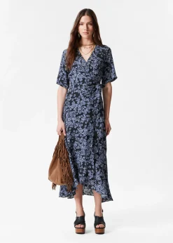 & Other Stories Midi-Wickelkleid