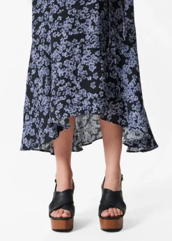 & Other Stories Midi-Wickelkleid