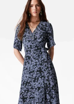 & Other Stories Midi-Wickelkleid