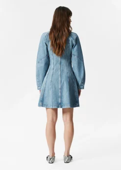 & Other Stories Mini-Hemdkleid aus Denim
