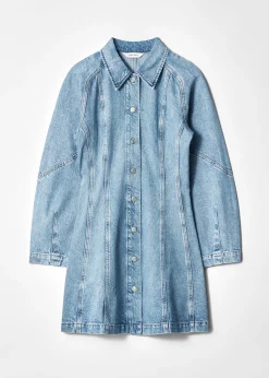 & Other Stories Mini-Hemdkleid aus Denim