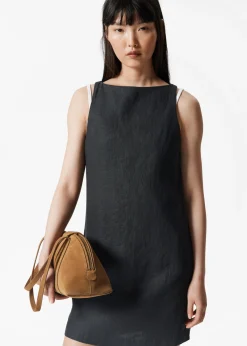 & Other Stories Minikleid aus Leinen