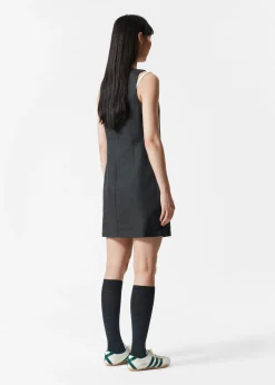 & Other Stories Minikleid aus Leinen