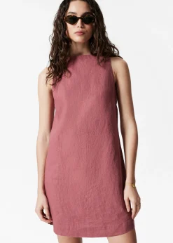 & Other Stories Minikleid aus Leinen
