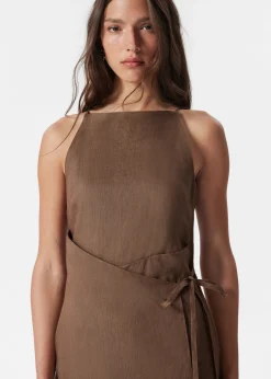 & Other Stories Minikleid aus Leinen