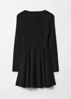 & Other Stories Minikleid aus Rippstrick