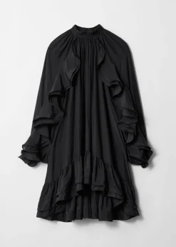 & Other Stories Minikleid mit Rüschen