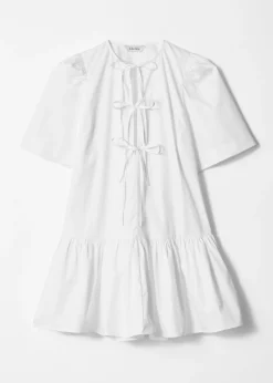 & Other Stories Minikleid mit Schößchen