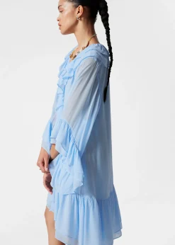 & Other Stories Minikleid mit Volants