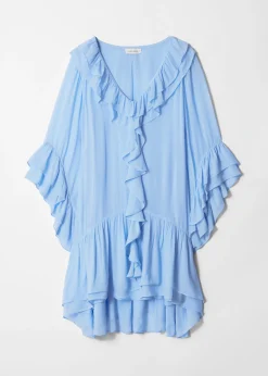 & Other Stories Minikleid mit Volants