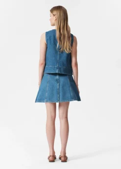 & Other Stories Minirock aus Denim
