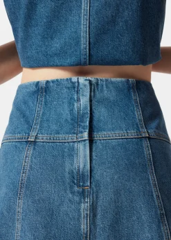 & Other Stories Minirock aus Denim