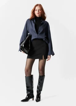 & Other Stories Minirock mit hohem Bund