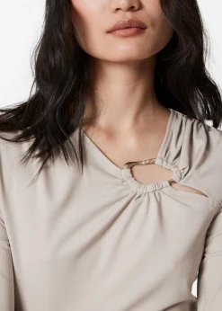 & Other Stories Oberteil mit Schnallendetail und Raffung