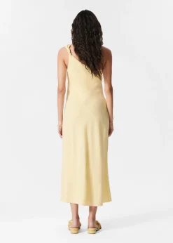 & Other Stories One-Shoulder-Midikleid