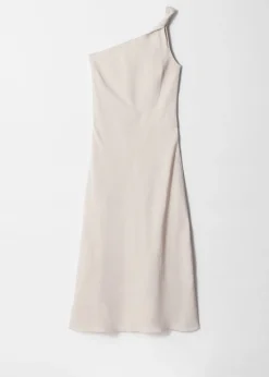 & Other Stories One-Shoulder-Midikleid