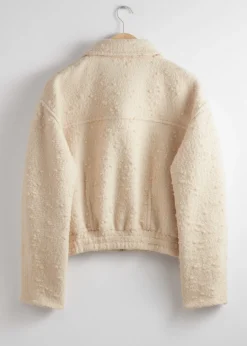 & Other Stories Oversized-Jacke mit Reißverschluss