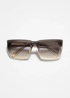 & Other Stories Oversized-Sonnenbrille mit eckigem Rahmen