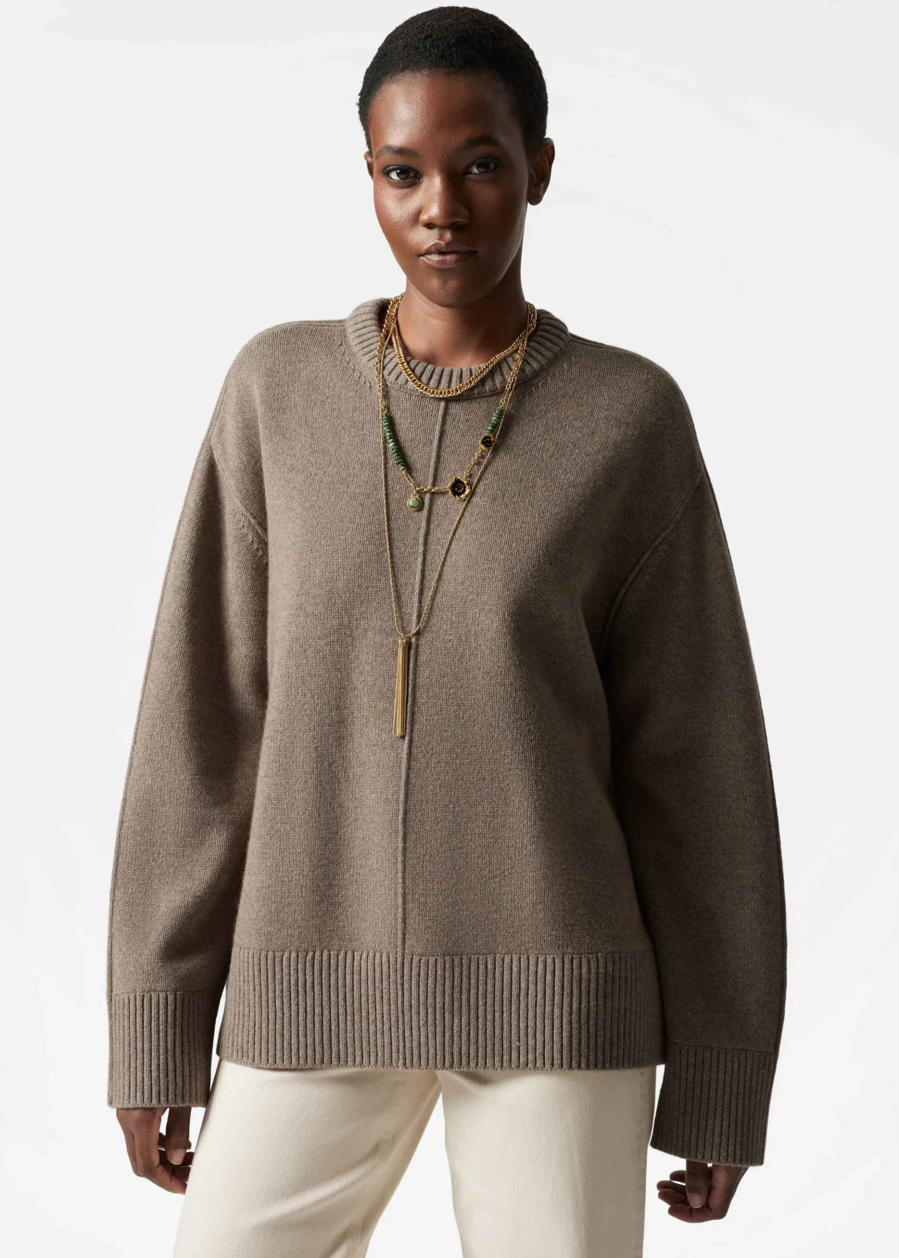 & Other Stories Oversized-Strickpullover