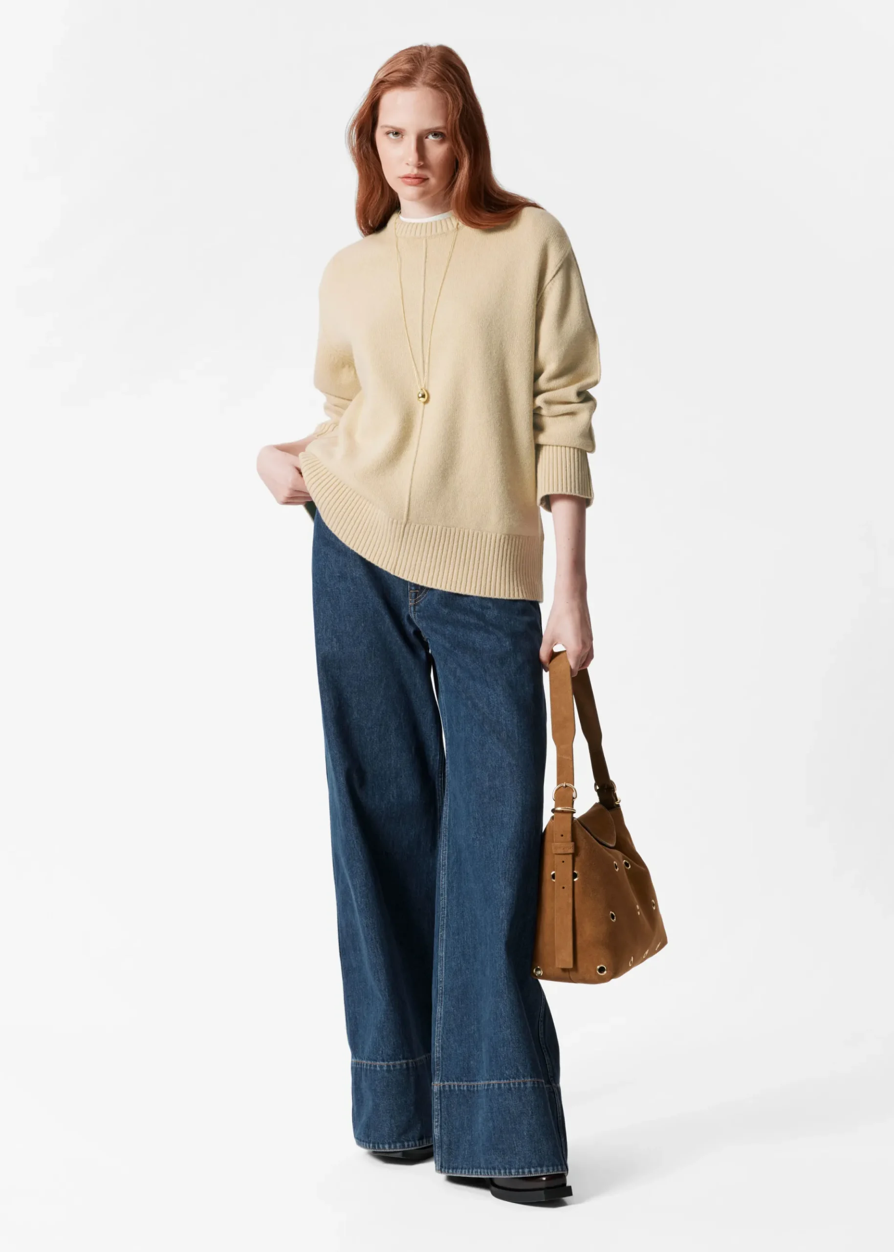 & Other Stories Oversized-Strickpullover