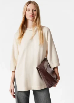 & Other Stories Oversized-T-Shirt aus Strick
