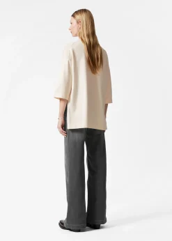 & Other Stories Oversized-T-Shirt aus Strick