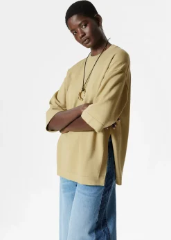 & Other Stories Oversized-T-Shirt aus Strick