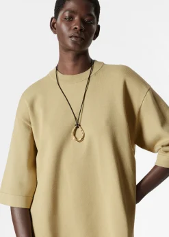 & Other Stories Oversized-T-Shirt aus Strick