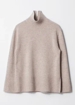 & Other Stories Oversized-Wollpullover mit Rollkragen