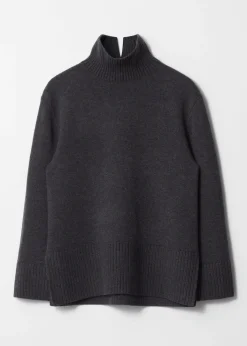 & Other Stories Oversized-Wollpullover mit Rollkragen