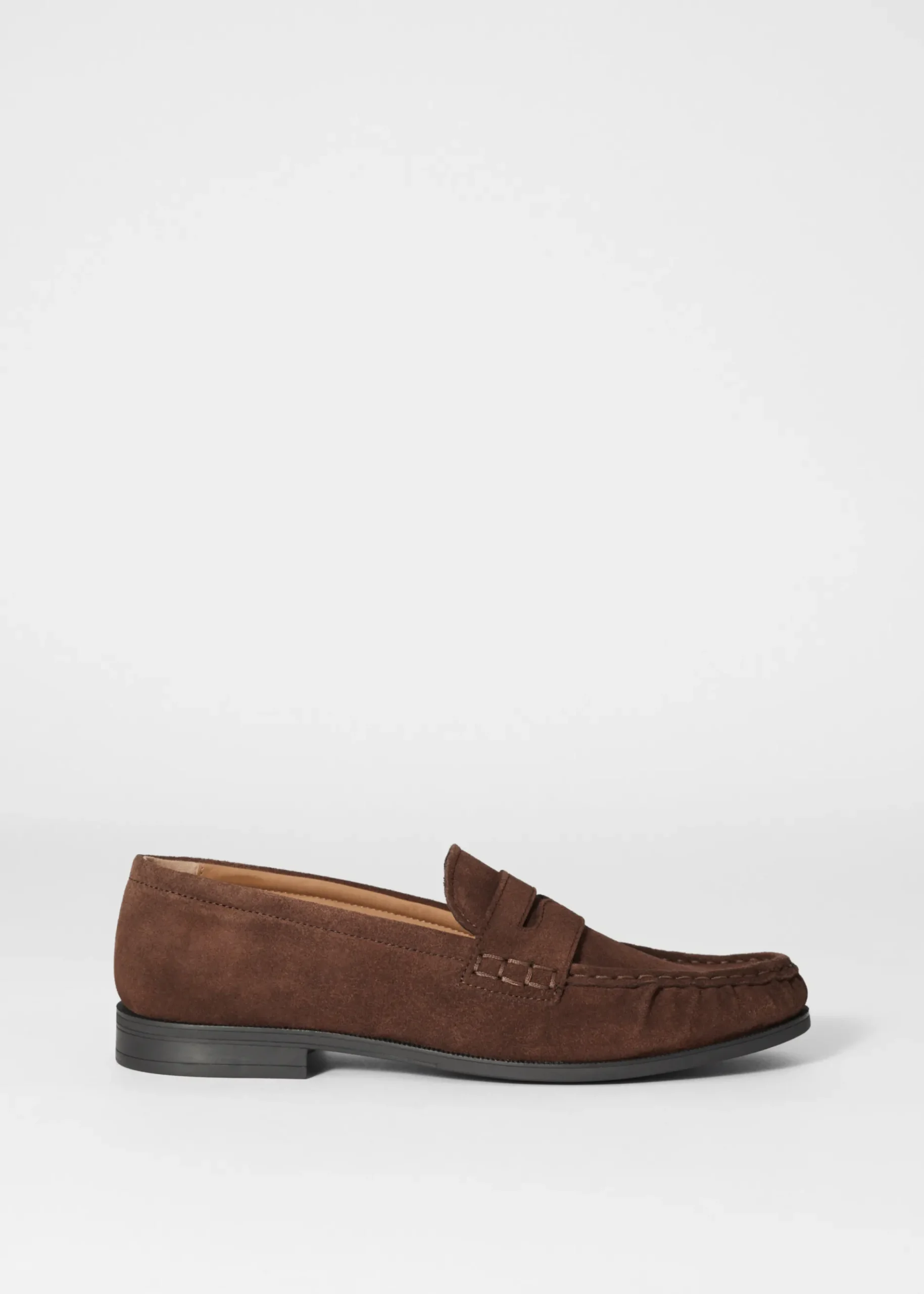 & Other Stories Penny-Loafer aus Veloursleder