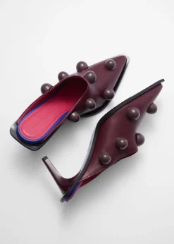 & Other Stories Perlenbesetzte Leder-Mules