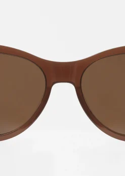 & Other Stories Polarisierte Cat-Eye-Sonnenbrille aus Acetat