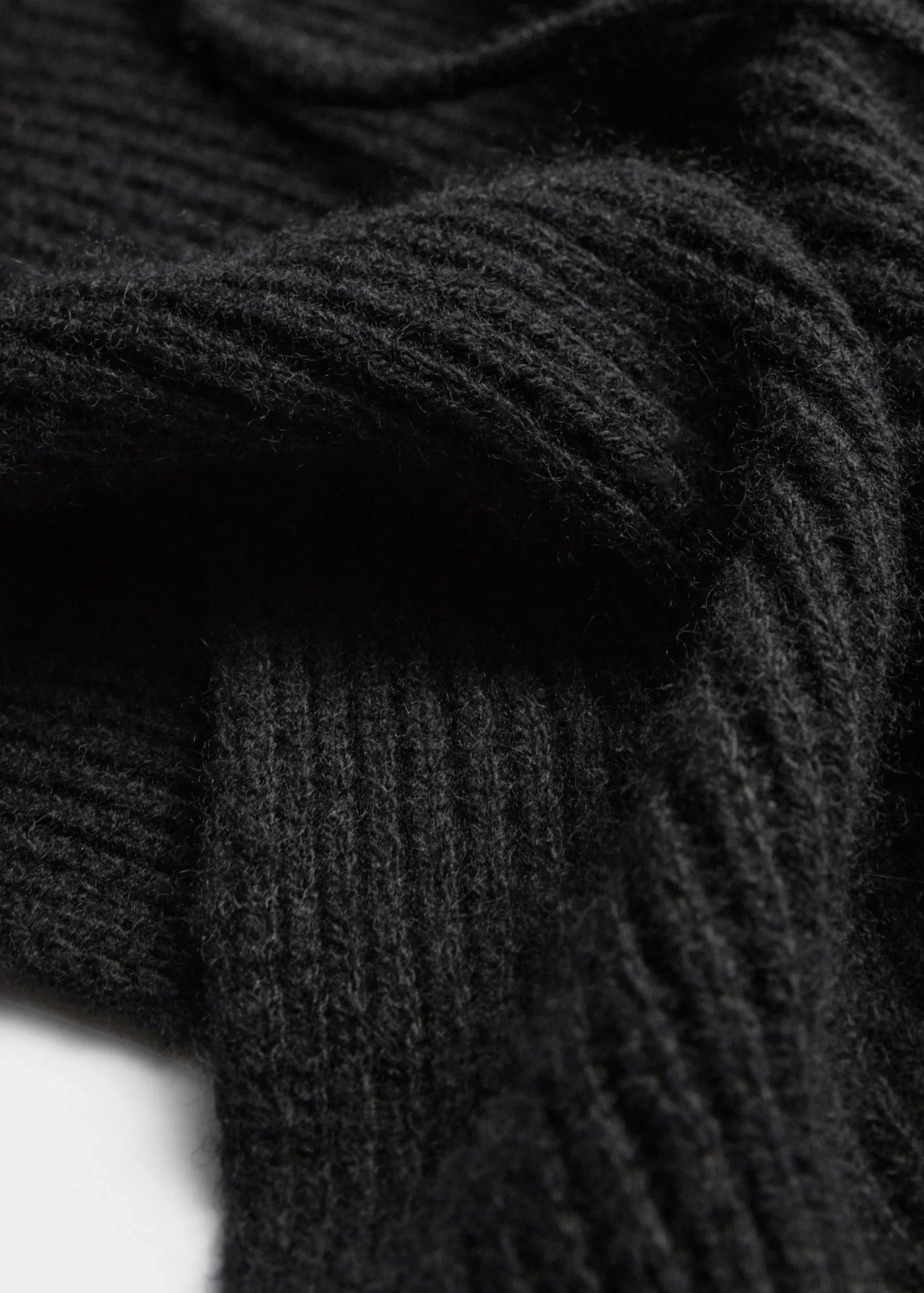 & Other Stories Poncho aus Wolle mit Kapuze