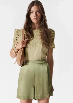 & Other Stories Pull-on-Shorts aus Satin