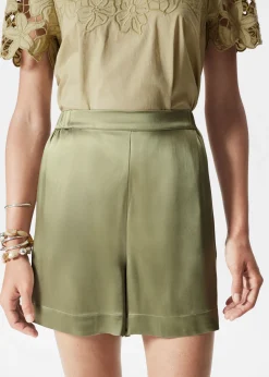 & Other Stories Pull-on-Shorts aus Satin